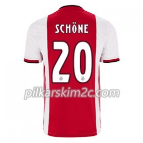 Koszulka Ajax Amsterdam Lasse Schöne 20 Główna 2019-2020 - Koszulki Piłkarskie